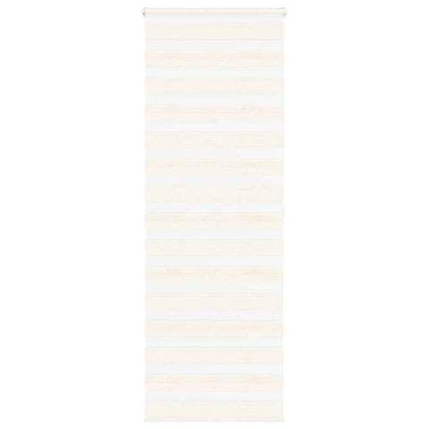 vidaXL Zebra Blind Marble Beige 70x200 cm Fabric Width 65.9 cm Polyester