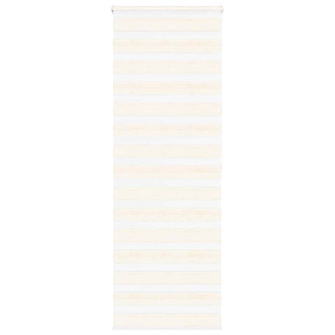 vidaXL Zebra Blind Marble Beige 75x200 cm Fabric Width 70.9 cm Polyester