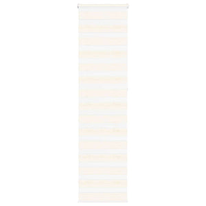 vidaXL Zebra Blind Marble Beige 60x230 cm Fabric Width 55.9 cm Polyester