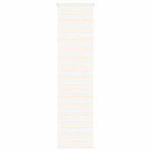 vidaXL Zebra Blind Marble Beige 65x230 cm Fabric Width 60.9 cm Polyester