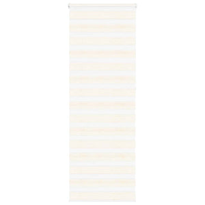 vidaXL Zebra Blind Marble Beige 70x230 cm Fabric Width 65.9 cm Polyester