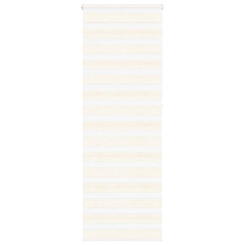 vidaXL Zebra Blind Marble Beige 70x230 cm Fabric Width 65.9 cm Polyester