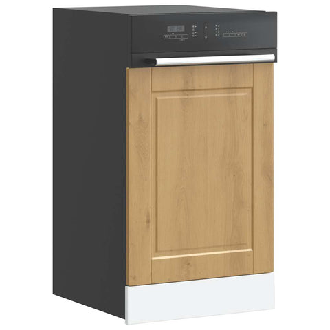 vidaXL Dishwasher Panel Porto Artisan Oak 45x1,5x67 cm Engineered Wood