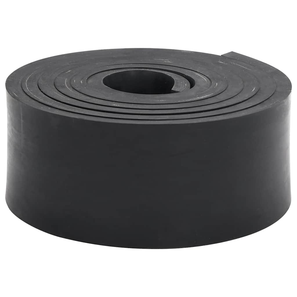 vidaXL Rubber Edge for Snow Plow Black 250x8x1 cm