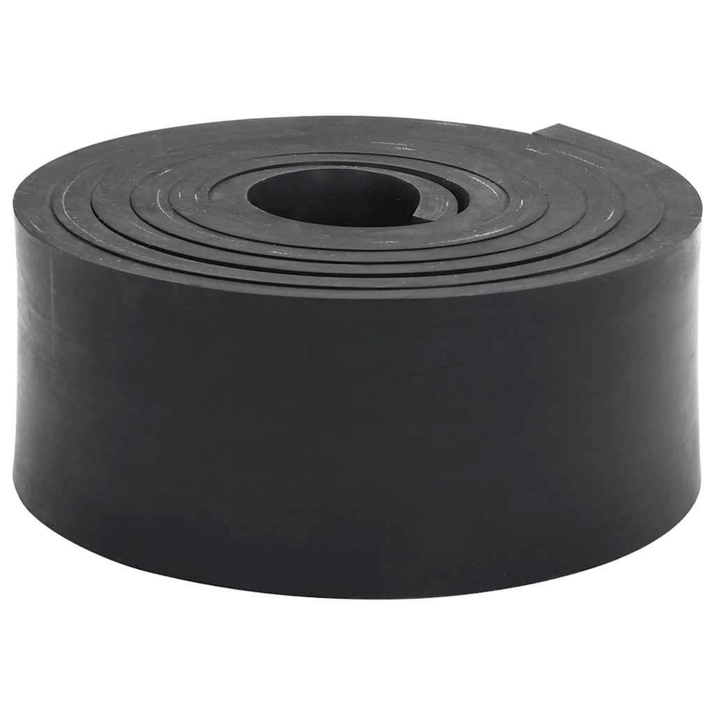 vidaXL Rubber Edge for Snow Plow Black 300x8x1 cm