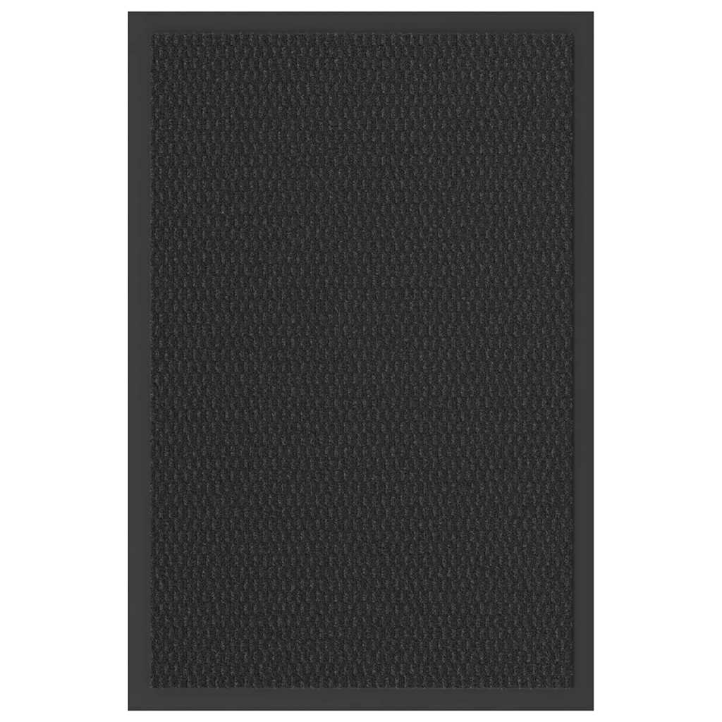 vidaXL Doormat Black 40x60 cm