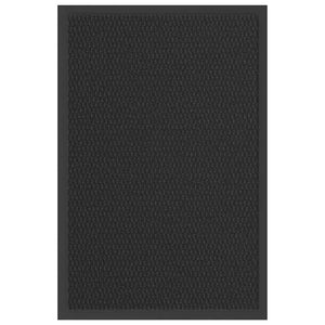 vidaXL Doormat Black 40x60 cm