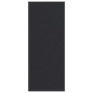 vidaXL Doormat Black 60x150 cm