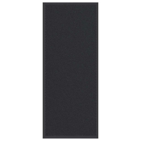 vidaXL Doormat Black 60x150 cm