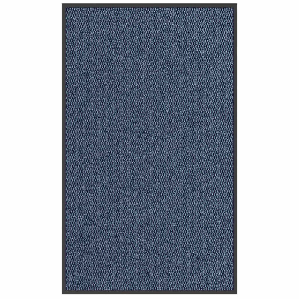 vidaXL Doormat Blue 90x150 cm