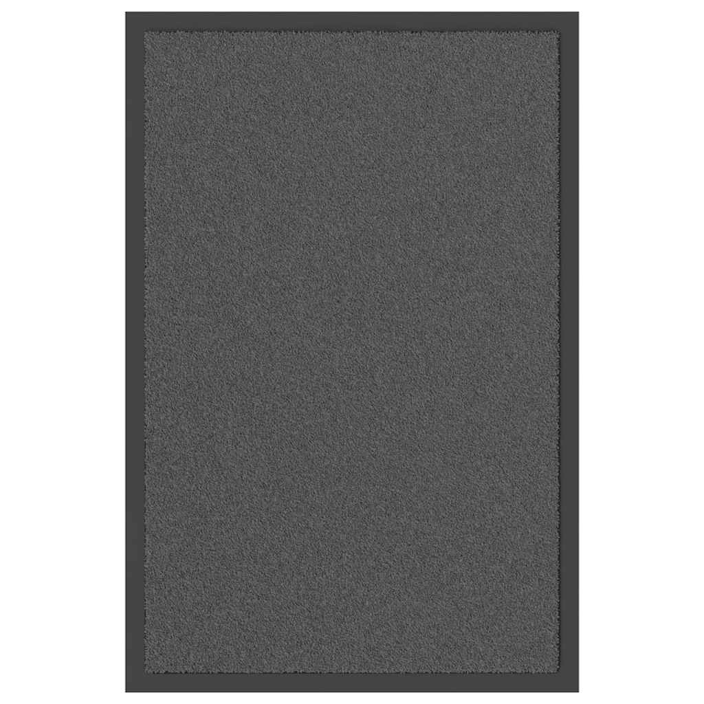 vidaXL Doormat Anthracite 40x60 cm