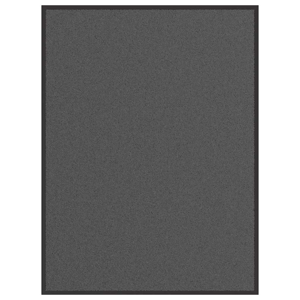 vidaXL Doormat Anthracite 90x120 cm