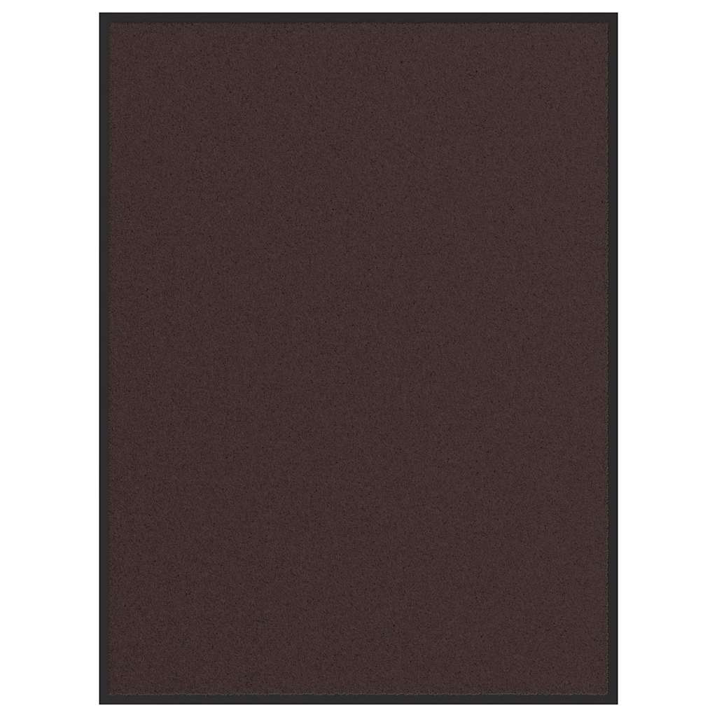 vidaXL Doormat Brown 90x120 cm