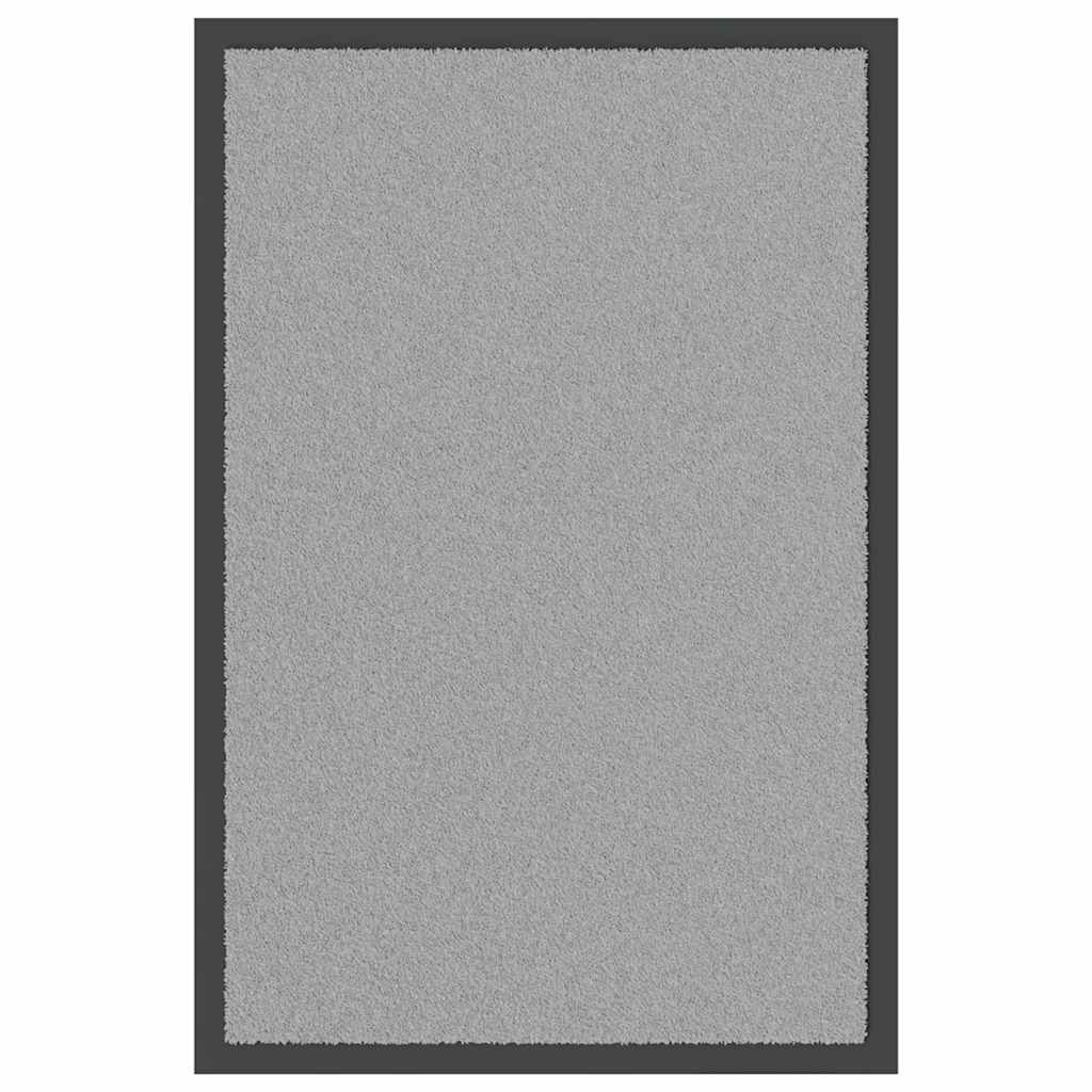 vidaXL Doormat Grey 40x60 cm