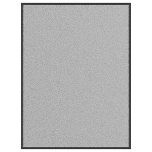 vidaXL Doormat Grey 90x120 cm