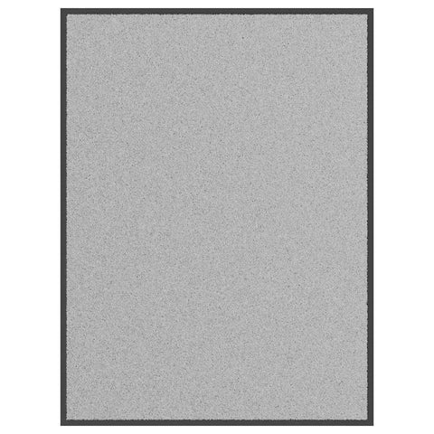 vidaXL Doormat Grey 90x120 cm