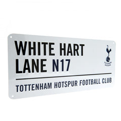 Tottenham Hotspur FC White Street Sign