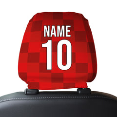 Aberdeen 1987 Home - Retro Football Shirt - Pack of 2 - Car Seat Headrest Covers