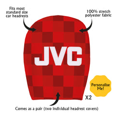 Aberdeen 1987 Home - Retro Football Shirt - Pack of 2 - Car Seat Headrest Covers