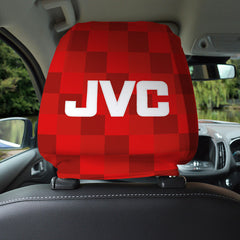 West Brom 2007 Home - Retro Football Shirt - Pack of 2 - Car Seat Headrest Covers