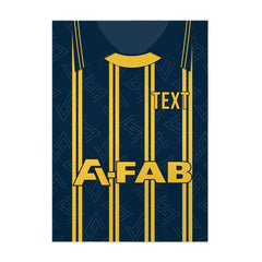 Aberdeen Away 1993 Shirt - A4 Personalised Metal Sign Plaque