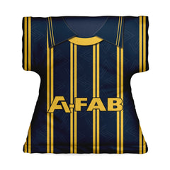 Aberdeen - 1993 Away Shirt - Personalised Retro Shirt Cushion