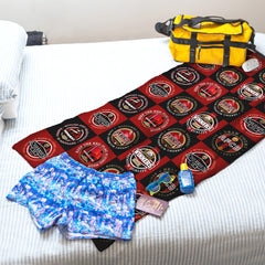 Bournemouth - Football Legends - Microfibre Beach Towel - 150cm x 75cm