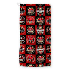 Bournemouth - Football Legends - Retro Lightweight, Microfibre Golf Towel