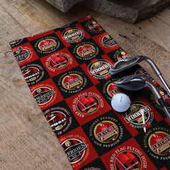 Bournemouth - Football Legends - Retro Lightweight, Microfibre Golf Towel