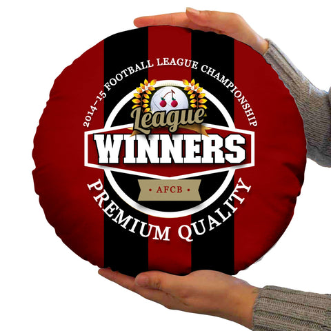 Bournemouth Champions - Football Legends - Circle Cushion 14inch