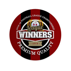 Bournemouth Champions - Football Coaster - Square Or Circle