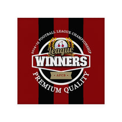 Bournemouth Champions - Football Coaster - Square Or Circle