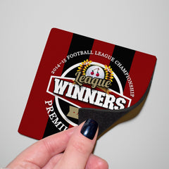 Bournemouth Champions - Football Coaster - Square Or Circle