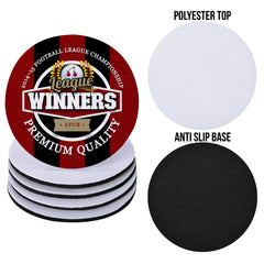 Bournemouth Champions - Football Coaster - Square Or Circle