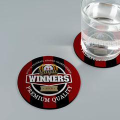 Bournemouth Champions - Football Coaster - Square Or Circle