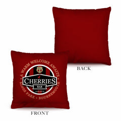 Bournemouth Cherries Bar - Football Legends - Cushion 10inch