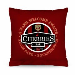 Bournemouth Cherries Bar - Football Legends - Cushion 10inch