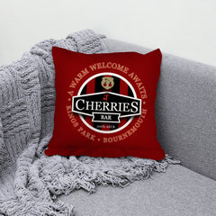 Bournemouth Cherries Bar - Football Legends - Cushion 10inch