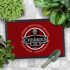 Bournemouth Cherries Bar  - Football Legends - Door Mat -60cm X 40cm