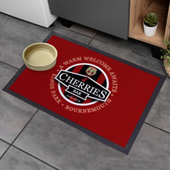 Bournemouth Cherries Bar  - Football Legends - Door Mat -60cm X 40cm