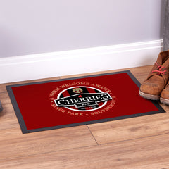Bournemouth Cherries Bar  - Football Legends - Door Mat -60cm X 40cm