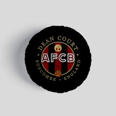Bournemouth Dean Court - Football Legends - Circle Cushion 14inch