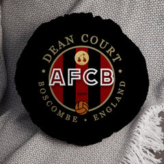 Bournemouth Dean Court - Football Legends - Circle Cushion 14inch