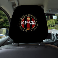 Bournemouth Dean Court - Football Legends - Headrest Cover