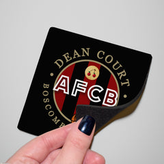 Bournemouth Dean Court - Football Coaster - Square Or Circle