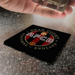Bournemouth Dean Court - Football Coaster - Square Or Circle