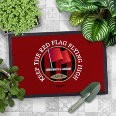 Bournemouth Red Flag  - Football Legends - Door Mat -60cm X 40cm