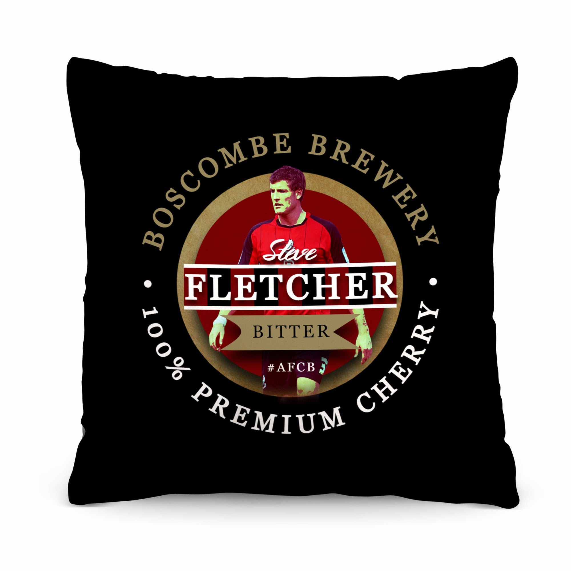 Bournemouth Steve Fletcher - Football Legends - Cushion 10inch