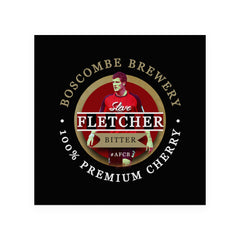 Bournemouth Steve Fletcher - Football Coaster - Square Or Circle