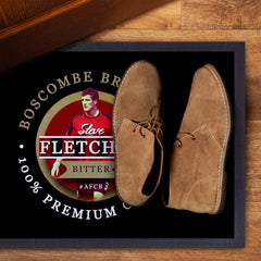 Bournemouth Steve Fletcher  - Football Legends - Door Mat -60cm X 40cm